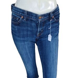 643022....David Kahn Capri Jeans Size 26, W28" 16"Inseam 7"Rise